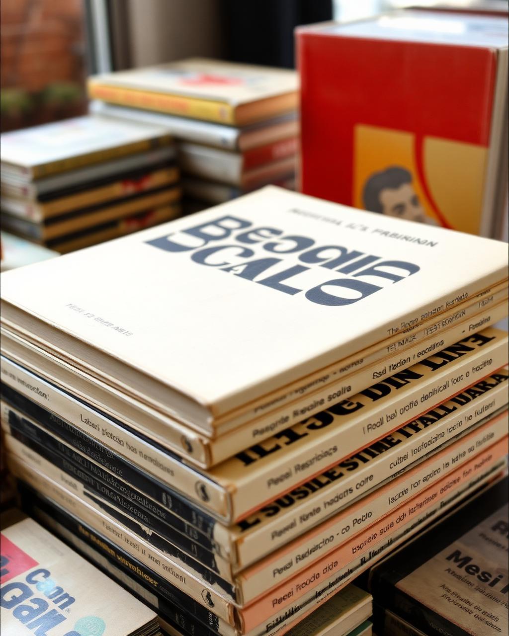 The typography of 1970s Italian book covers